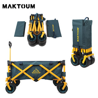 Makitu four-sided folding portable outdoor camping vehicle