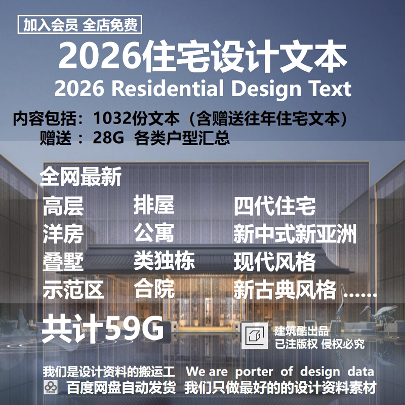 Residential Documents, Architectural Design, Unit Type Documents, Single-Family Villas, Townhouses, Stacked Townhouses, Duplexes, Large Flat-Floor Homes