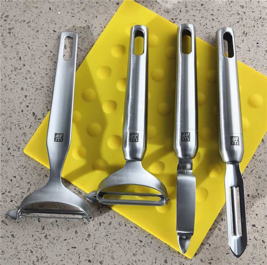 Spot German double twin pure stainless steel paring knife Peeler scraper