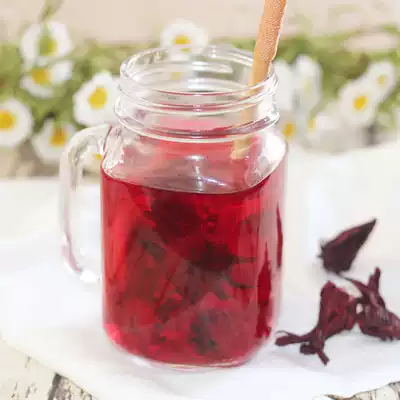 Haotang Roselle flower tea Rose Eggplant tea selected Yunnan fresh bulk Roselle flower dried 50g full 38 yuan