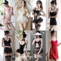 Love Lingerie Career Suit Romance Lingerie Passion Suit Big Code Nurse Sexy Teasing Uniform Bellied Woman