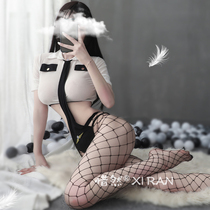 Flirting anecdotics clothing small breasts with great temptation sexy bed transparent and free of passion suit Sleeping Clothing Slumber