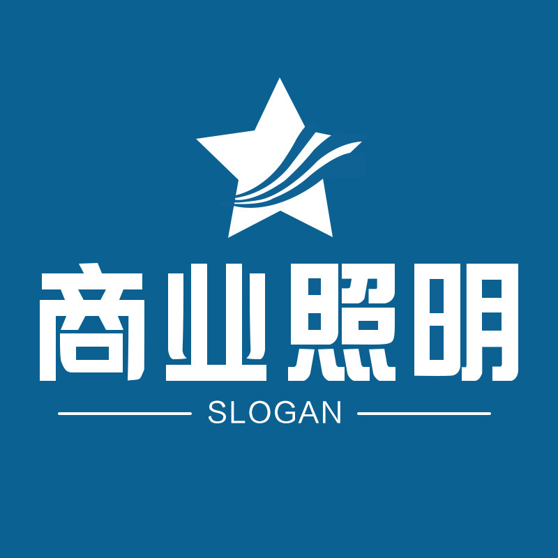 商业照明灯饰城的LOGO