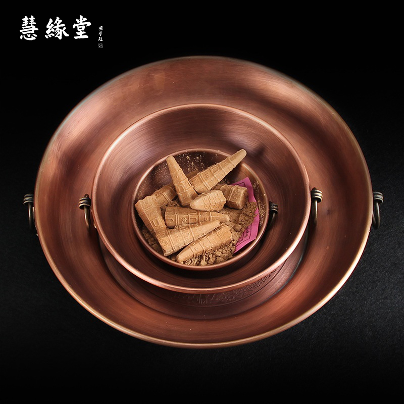 Red copper smoke for a pan pure copper fire for a pan home room for the lower chaggio smoke purple smoke for the stove
