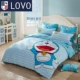 Cuộc sống Carolina dệt sản xuất LOVO trẻ em bông chăn bông ngủ gia đình lanh bốn nhỏ vận chuyển vịt vàng - Bộ đồ giường bốn mảnh