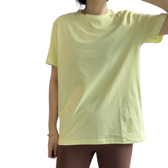 新款索罗娜修身显瘦大码速干衣高弹透气防晒凉感情侣透气男女薄T