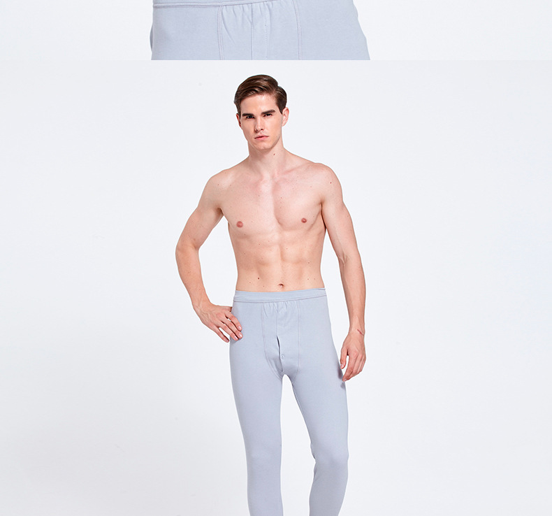 Quần cotton nam mùa thu Quần ấm cho nam Quần đơn mảnh Quần cotton mùa thu và mùa đông cỡ lớn bó sát quần legging mỏng quần cotton nam trung niên