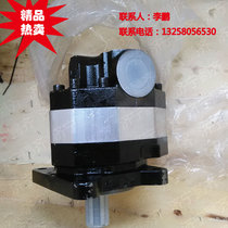 Shandong Jining 40 displacement left-right spline flat key gear pump hydraulic pump sales in large quantities