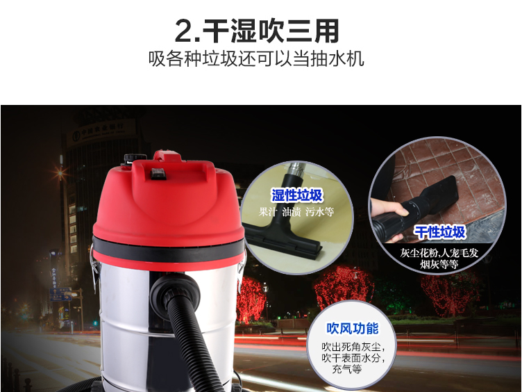 máy hút bụi hanu Máy hút bụi gia đình khô và cực kỳ yên tĩnh Máy rửa xe ô tô Máy hút bụi xi lanh 30L siêu hút - Máy hút bụi máy lau nhà thông minh xiaomi