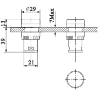 Индикатор типа Φ22D
