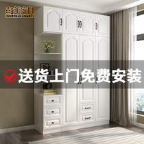 Childrens room Small bedroom combination dresser one-piece desk cabinet plus computer desk with wardrobe one-piece side cabinet desk