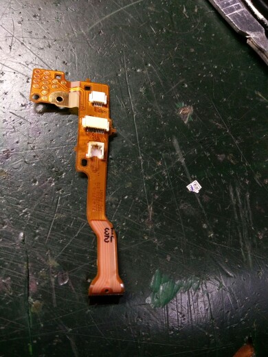 Canon 7D shutter switch board shutter - switch wire original maintenance accessories