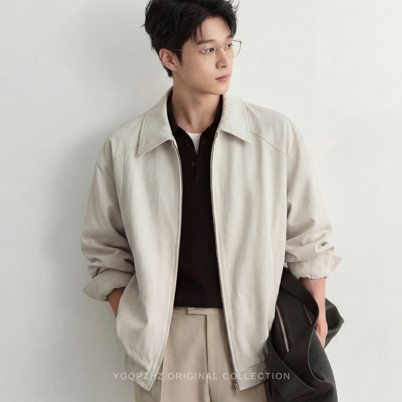 High-End Minimalist Style Business Casual Jacket for Men, 2026 New Autumn Lapel Jacket High-End Minimalist Style Business Casual Jacket for Men, 2026 New Autumn Lapel Jacket