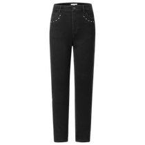 Mall Tongan JZ Jiuzi 100 Lap Capsule Jeans Women Fall New Fashion Small Feet Pants JWCQ11108