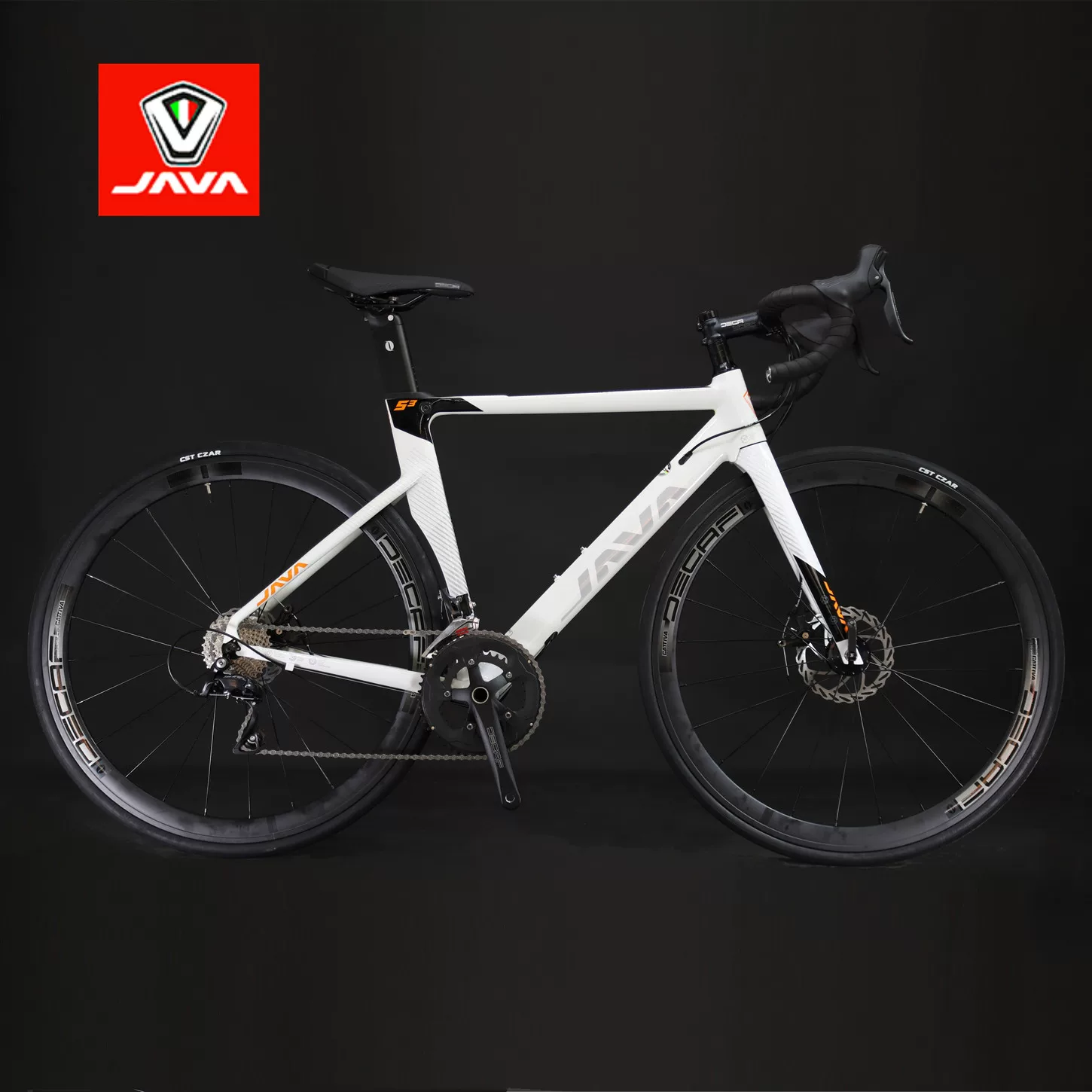 Java Jiawo Highway Bicycle Morning 6-TOP24 model 105 Around the barrel shaft oil disc
