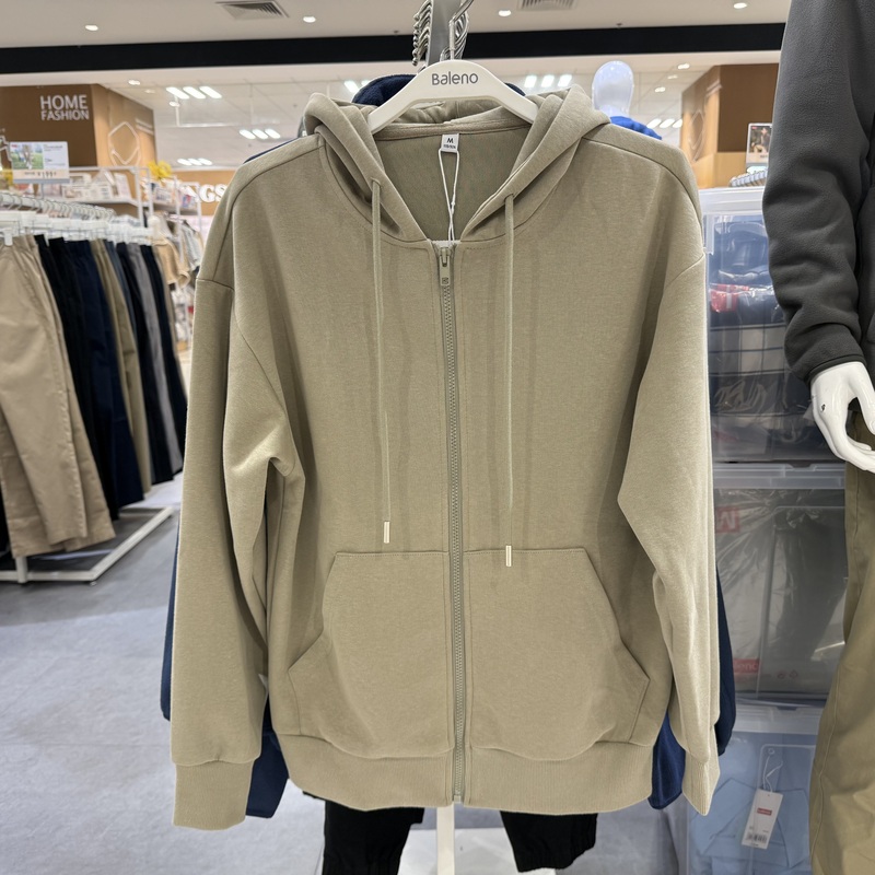 Baleno Men's Cardigan Sweatshirt 2025 Autumn/Winter Slim Fit Hooded Casual Sweatshirt Jacket Men 5825303m019