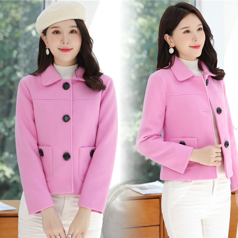 Small sub-gross fur coat female short collection waist up late autumn new 2021 fashion brief autumn winter students' children's blouses