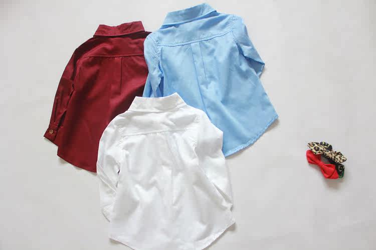 Chemise garcon à manche longue - Ref 2077983 Image 11