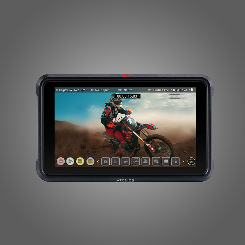 ATOMOS Ninja NINJAJA V 4K Surveillance Recorder SLR Z6Z7 External Recording ProRes RAW