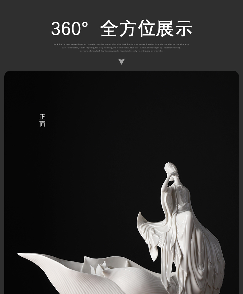 MaiTao dehua porcelain its art crafts collection guanyin home furnishing articles creative craft gifts