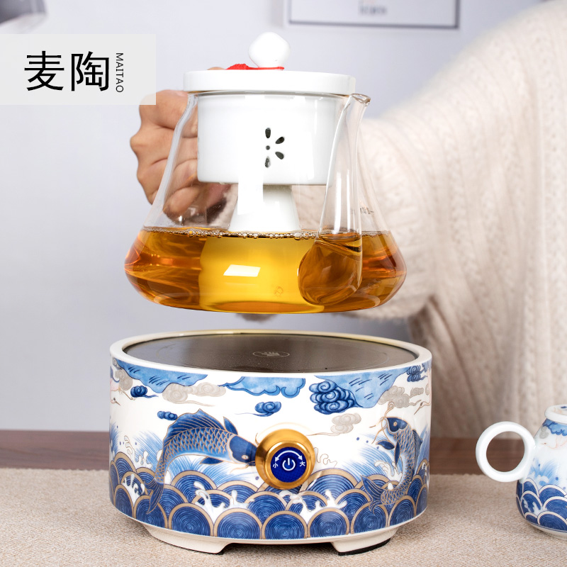 MaiTao boiled tea stove'm kettle boiling kettle ceramic electric TaoLu health household teapot the teapot