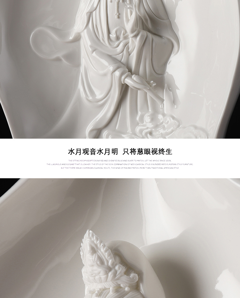 MaiTao dehua porcelain its art crafts collection guanyin home furnishing articles creative craft gifts