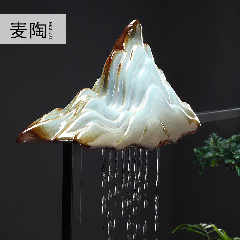 MaiTao creative fountain water apparatus furnishing articles sitting room office feng shui plutus household humidifier opening gifts