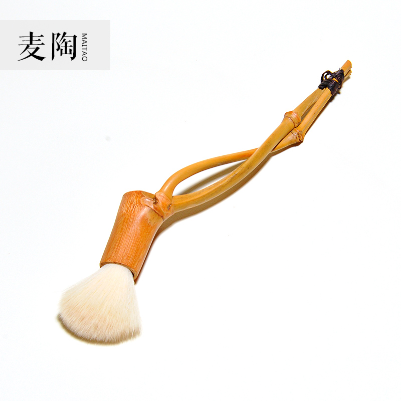 MaiTao bamboo root manual YangHuBi bamboo tea tea brush brush bamboo bamboo pen out shai tea accessories