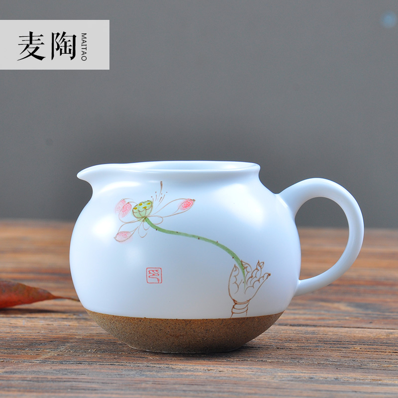 MaiTao hand - made sea ceramic teapot tea kungfu tea set single pot of jingdezhen hand - made tea set to filter the teapot