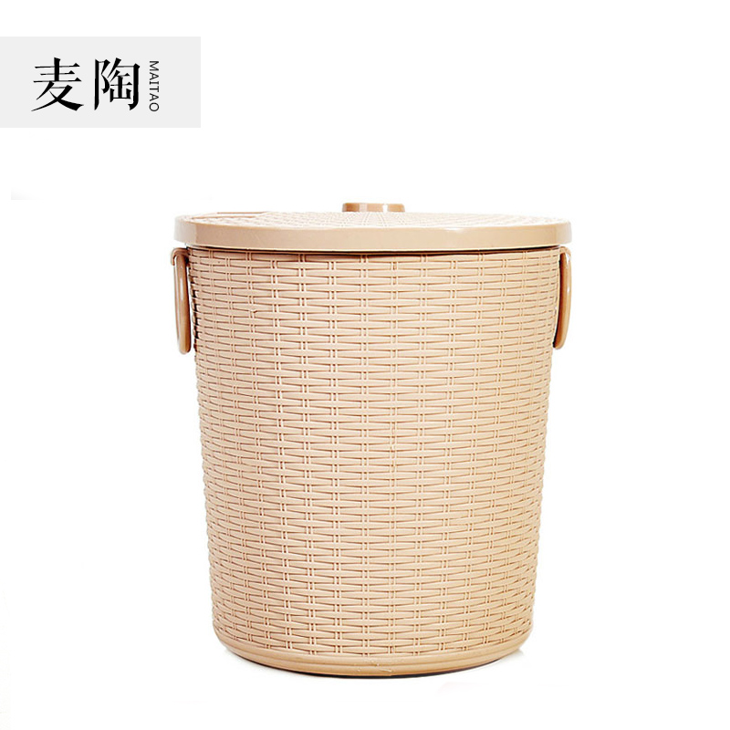 MaiTao hot tea barrel barrels of plastic storage bin bucket tea accessories wastewater tank detong