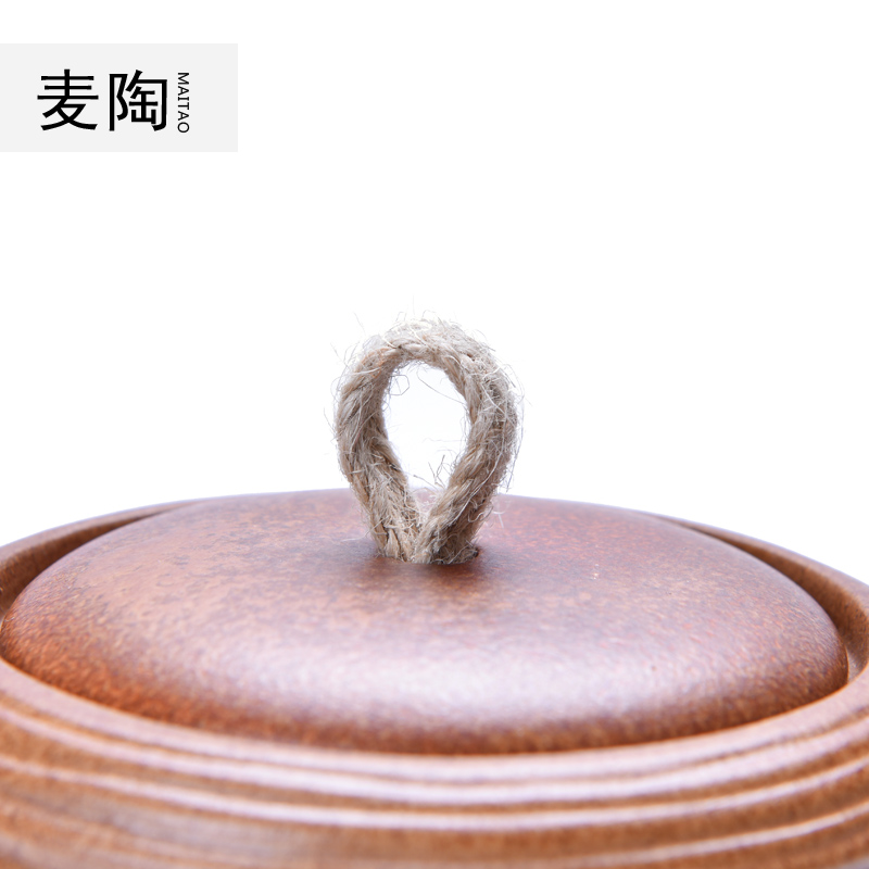 MaiTao caddy fixings of bamboo caddy fixings large ceramic tea pot seal pot tea accessories