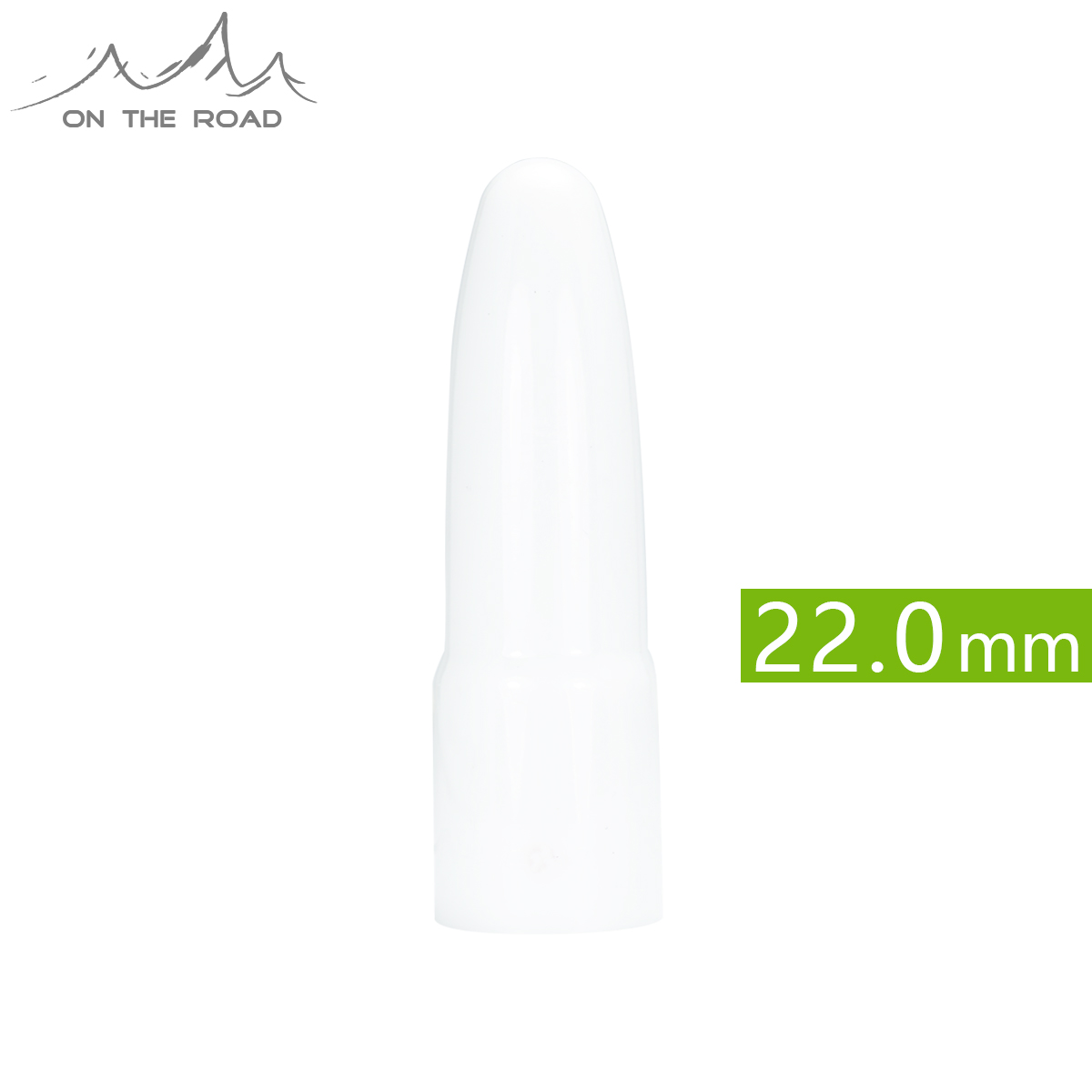 On the road white 22 soft light cover intense light flashlight soft light cover camping lampshade reading lamp signal lamp