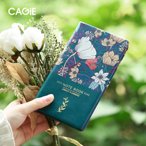 Kajie literary exquisite notebook A6 creative hand account Portable small book College student simple diary exquisite notepad Cute girl heart Korean small fresh hand account