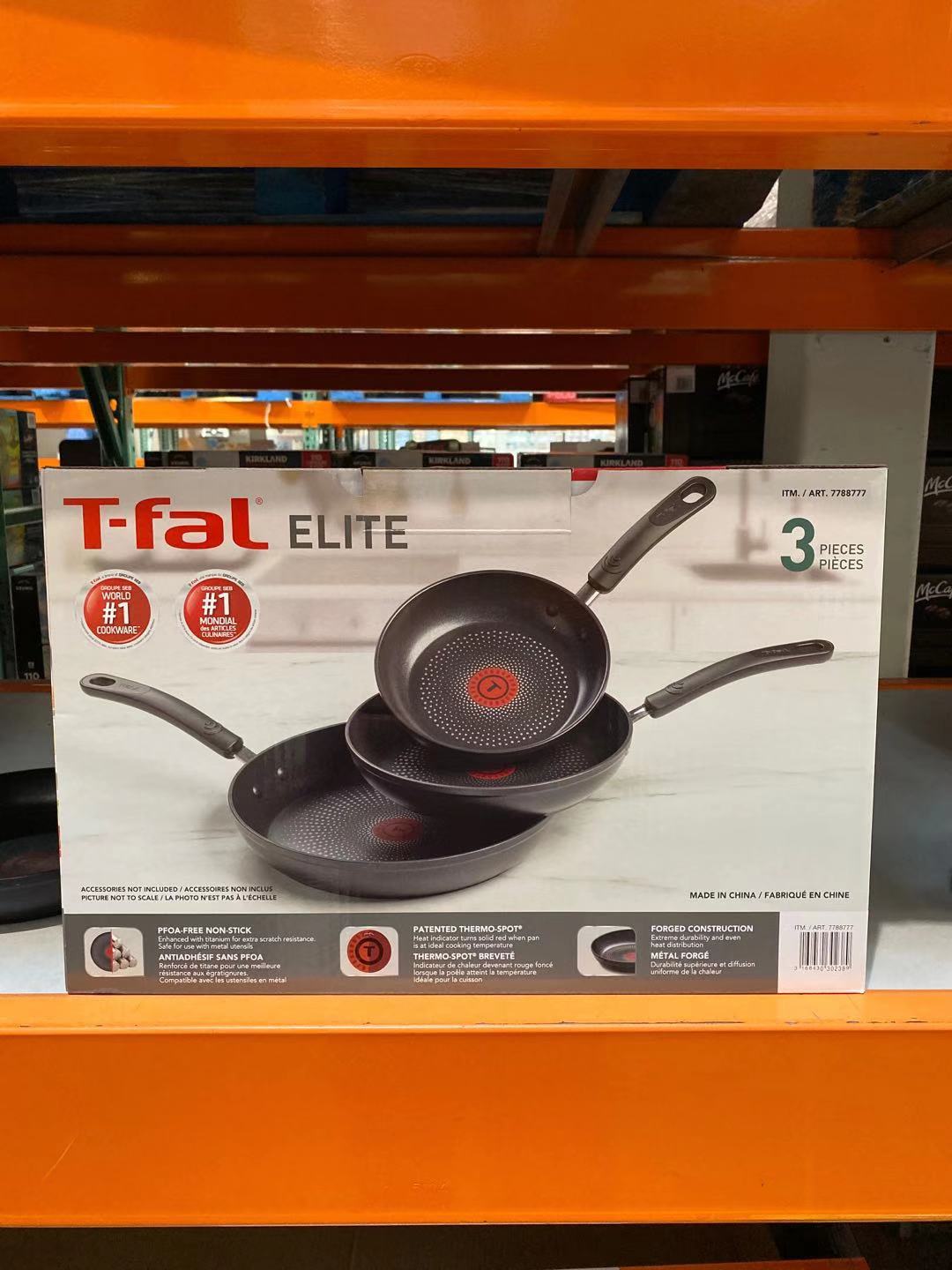 Canadian French original T-fal red dot frying pan 20 24 28cm non-stick iron pan