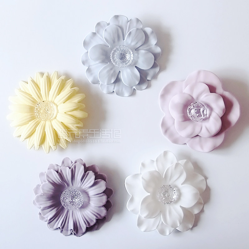 Export Francfran new flower silicone cup cover Silicone mug dustproof cup cover Food grade creative