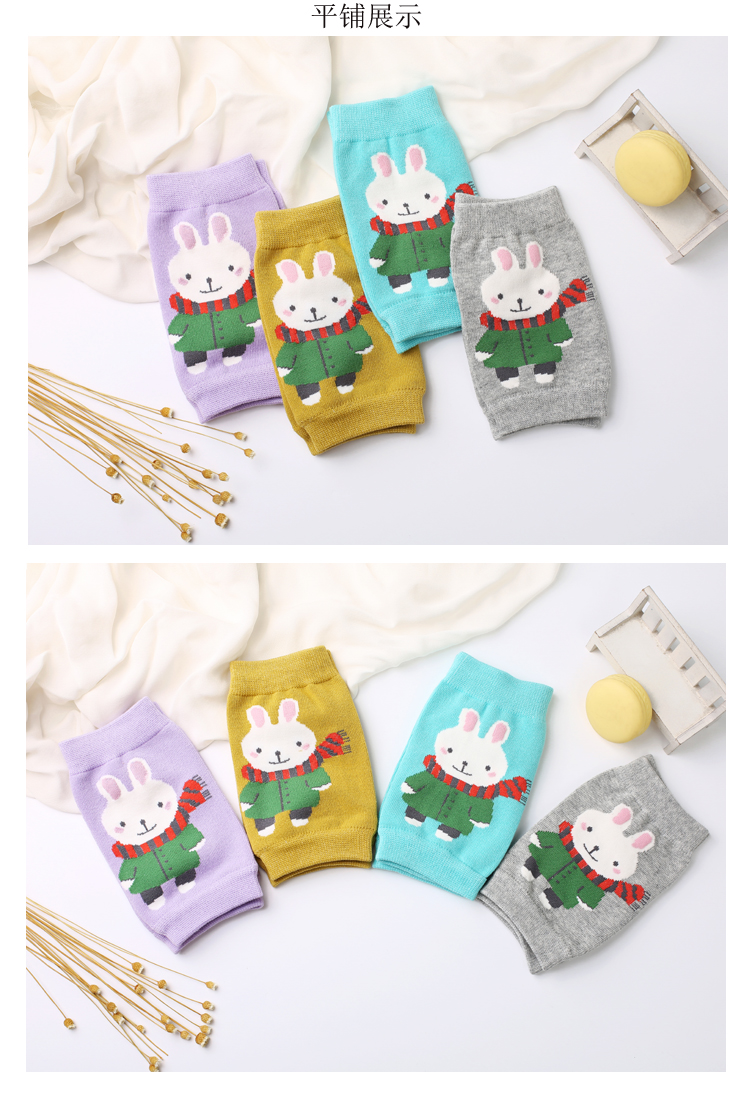 Hoa thủy triều mùa hè phòng máy lạnh sinh viên vớ ấm vớ trẻ em cotton thoáng khí bé mới biết đi bé bò đầu gối vớ khử mùi chống trượt