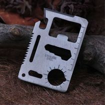 Pocket Tool Multifunction Credit Edc Outdoor Bottle Survive