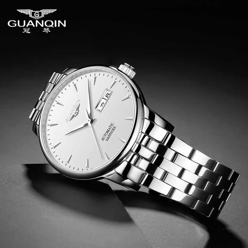 Guanqin brand men's watch mechanical watch automatic domestic trend business brand waterproof men's watch Switzerland