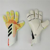 22 new unmarked goalkeeper football goalkeeper gloves professional adult latex breathable abrasion resistant without finger protection