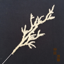 White Branches Decoration Simulation Branches Dry Shooting Props Swing Pieces Creative Ins Wind Flower Arrangement Materials Wall Art