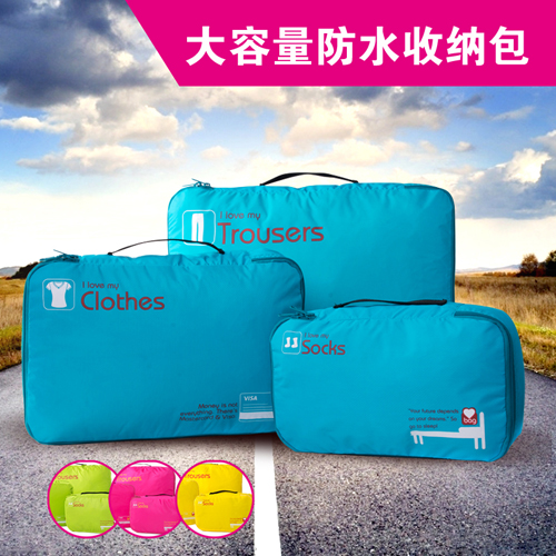 Travel on travel clothes Clothing Collection Bag Suits Tourist Items Suitcase Finishing Packs Clothing Split Up Bags