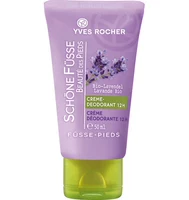 Yves Rocher Yves Rocher Lavender Foot Fresh Treatment Cream Kem khử mùi kéo dài 12 giờ tẩy da chết chân