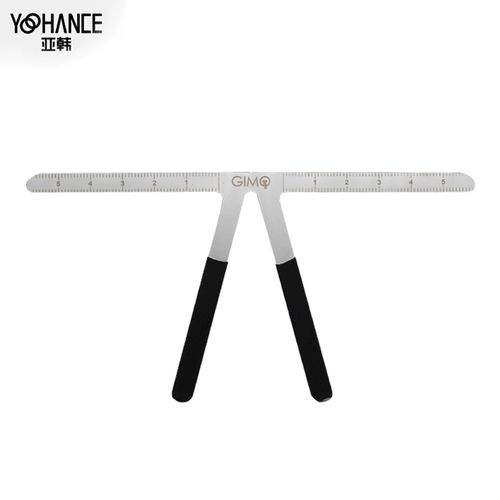 Три -точечные позиционирование баланс RIP RUTD Brow Curs, бровей, бровей, одному дизайну бровей, помогающей начинающим татуировку, татуировки