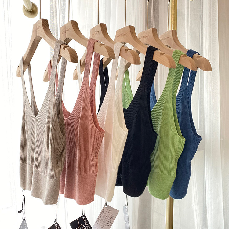 Hi-tech seamless integrated forming comfort 100 hitch with mulberry silk white harness vest female inner lap summer short