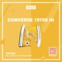 Ball Ass Converse 1970s Giày cao gót màu vàng tiêu chuẩn Samsung 159189c trung tính giày thể thao nam