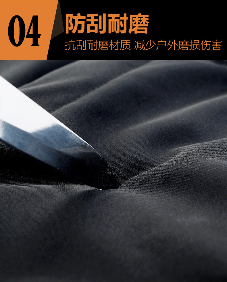 KORAMAN 男女款防风防水 抓绒保暖冲锋裤 YKK拉链 图9