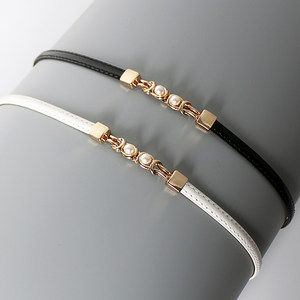 Pearl Thin Belt for Women, Suitable for Dresses, Simple and Versatile, Decorative Belt for Shirts, Dresses, Waist-Cinching Belt, Sweater Waist Chain Accessory