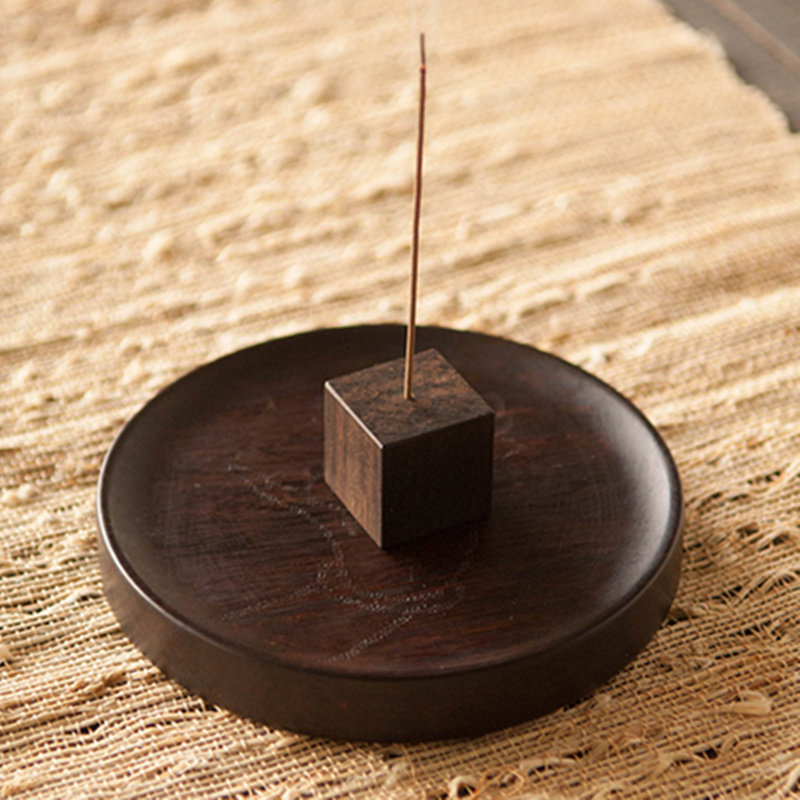 Bamboo sandalwood thread incense ring incense insert small gourd sandalwood agarwood incense incense road creative simple incense set