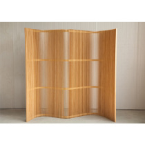 No strings) variable bamboo living room screen partition wall simple modern porch office folding Chinese screen curtain