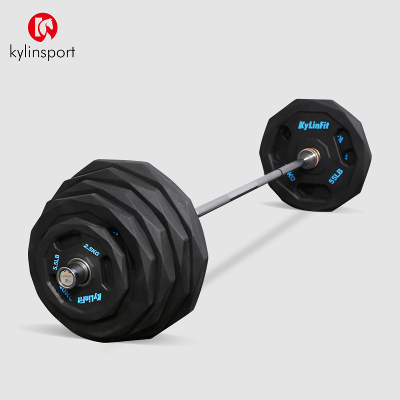 Barbell Home Suit Fitness Equipment Weightlifting Barbell Sheet Private teaching gym Deep Squatting hard Hole PU Matt sheet